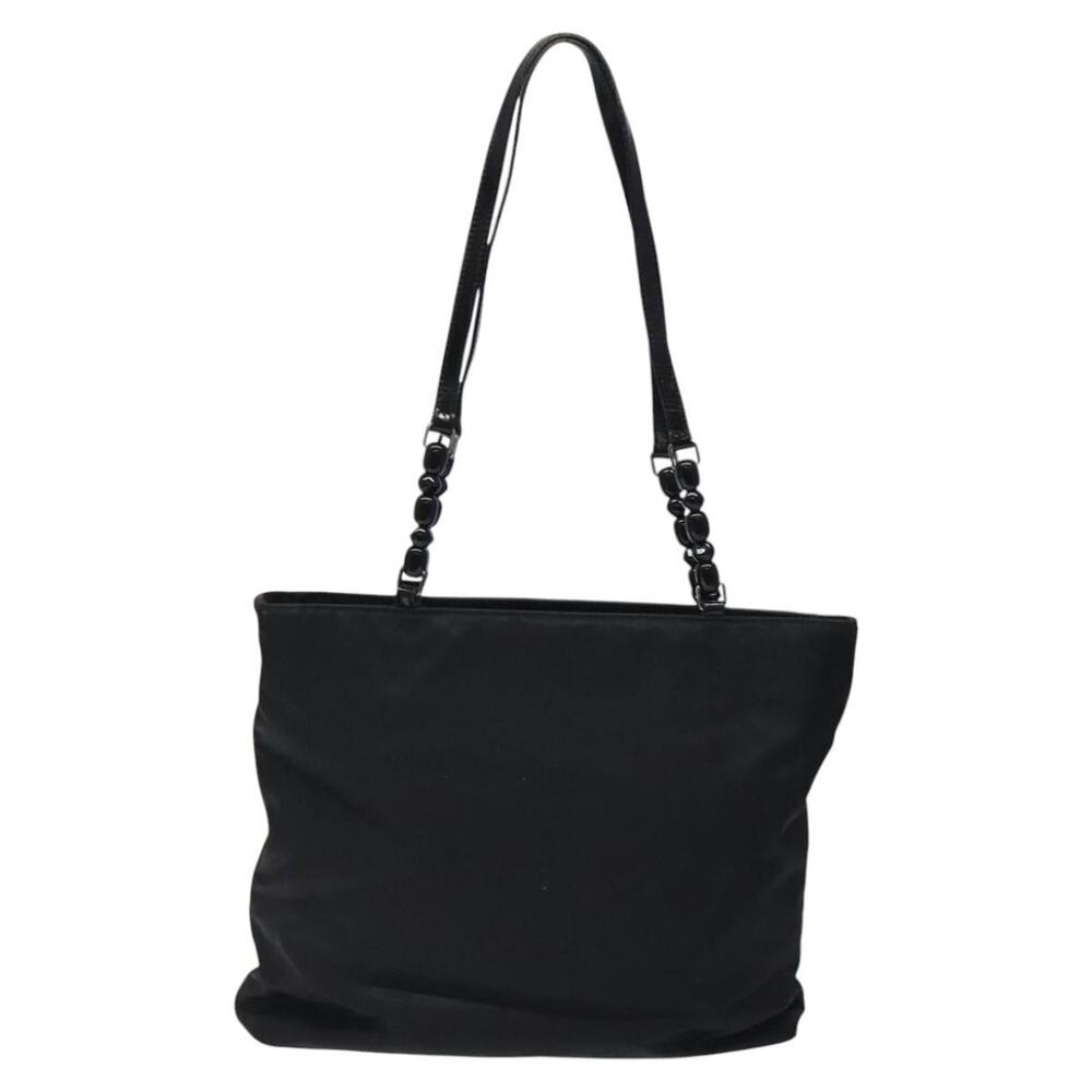 DIOR Tote Bag Nylon Black Silver - Picture 3 of 13